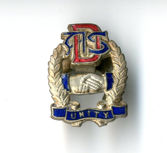 Amalgamated Society of Dyers badge (image/jpeg)