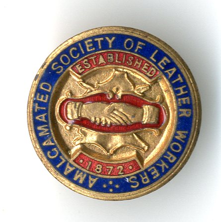 Amalgamated Society of Leather Workers badge (image/jpeg)