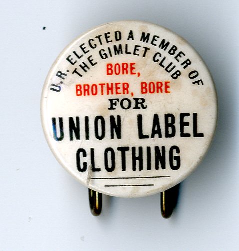 Amalgamated Union of Clothing Operatives badge (image/jpeg)