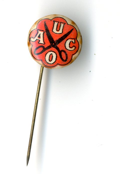 Amalgamated Union of Clothing Operatives badge (image/jpeg)