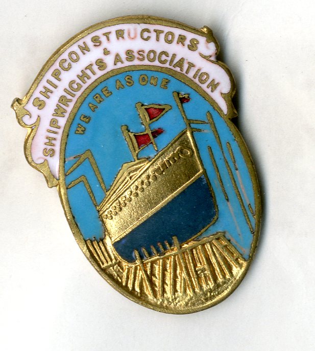 Shipconstructors and Shipwrights Association badge (image/jpeg)