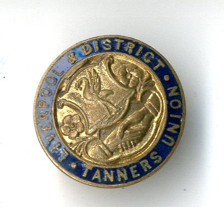 Tanners Union, Liverpool and District badge (image/jpeg)