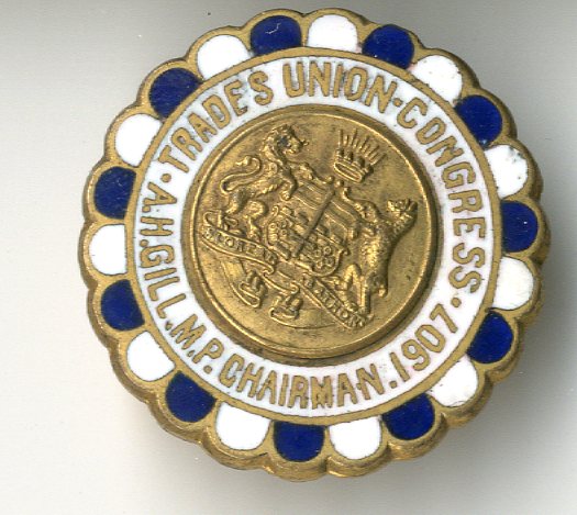 Trade Union Congress Bath badge (image/jpeg)