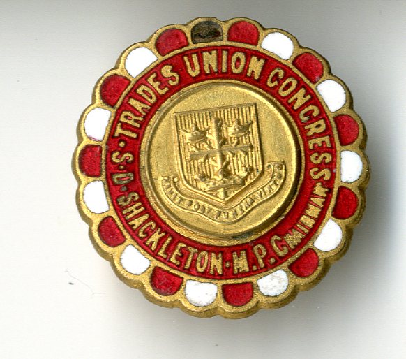 Trade Union Congress Nottingham badge (image/jpeg)