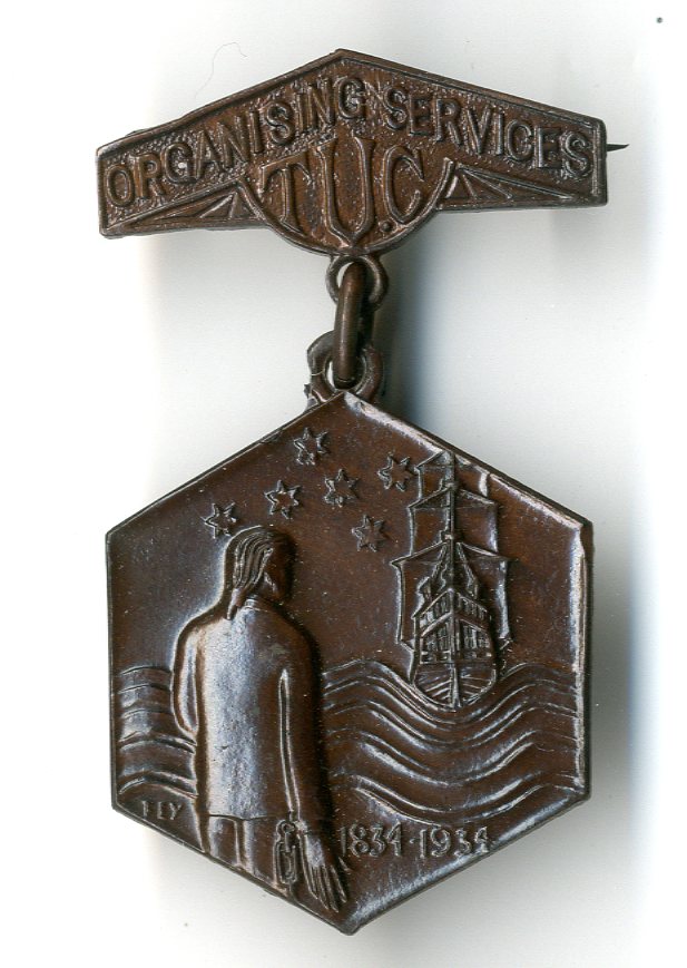 Trade Union Congress Recruitment Badge (image/jpeg)