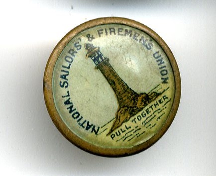 National Sailors and Firemens Union badge (image/jpeg)