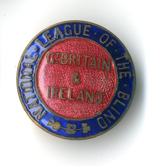 National League of the Blind badge (image/jpeg)