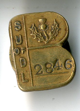 Scottish Union of Dock Labourers badge (image/jpeg)