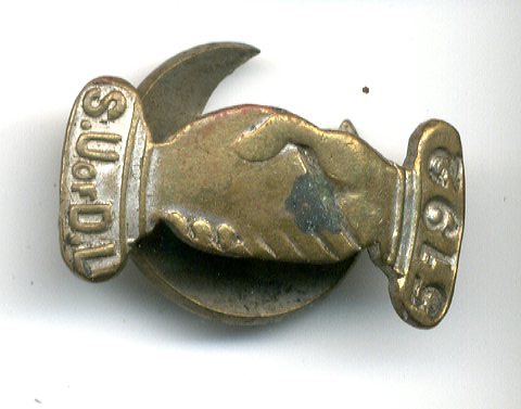 Scottish Union of Dock Labourers badge (image/jpeg)