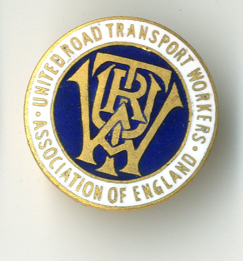 The United Road Transport Workers Association badge (image/jpeg)
