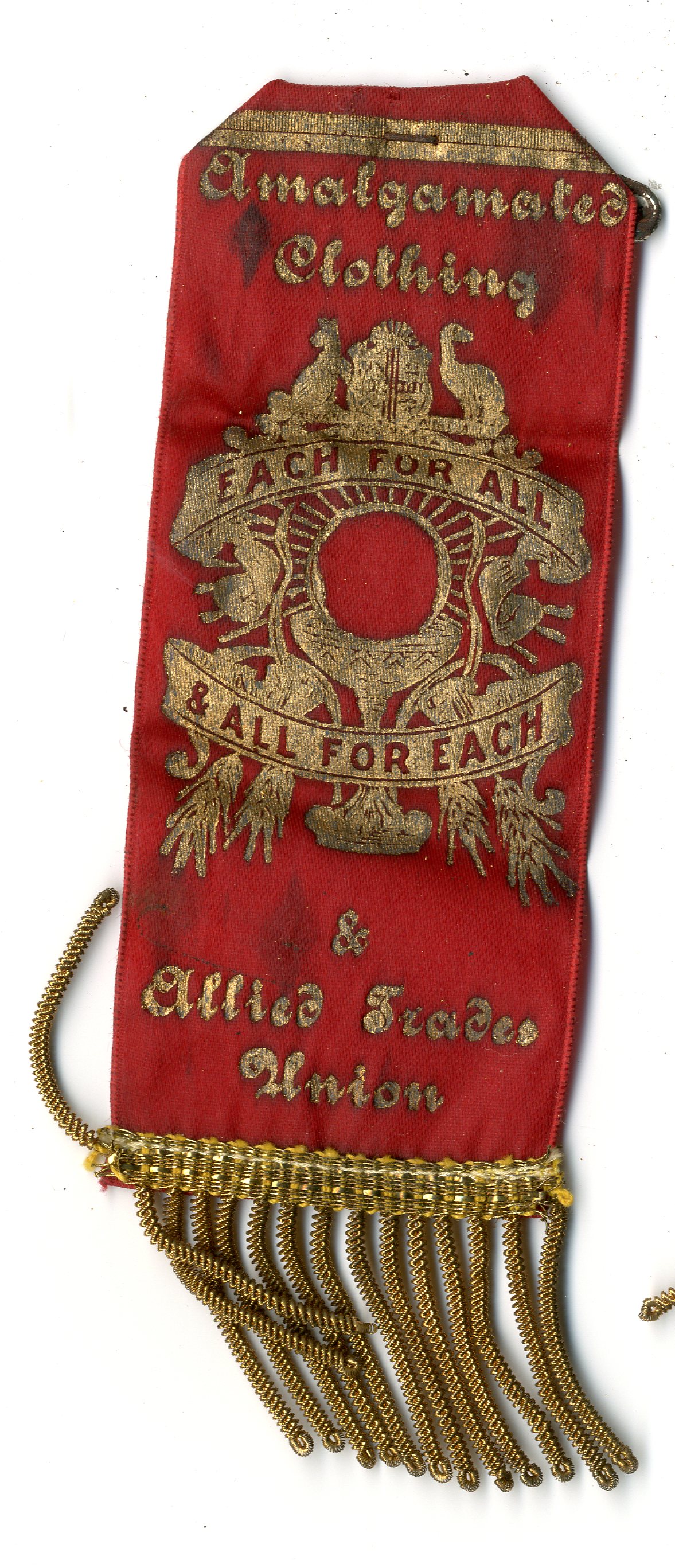 Australia Amalgamated Clothing and Allied Trade Union badge (image/jpeg)