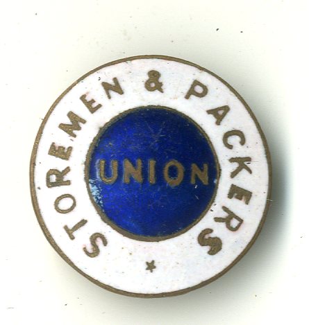 Australia Federated Storemen and Packers Union badge (image/jpeg)