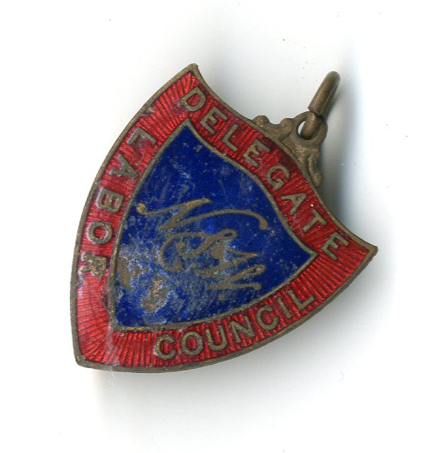 Australia Labour Council Delegate Badge New South Wales badge (image/jpeg)