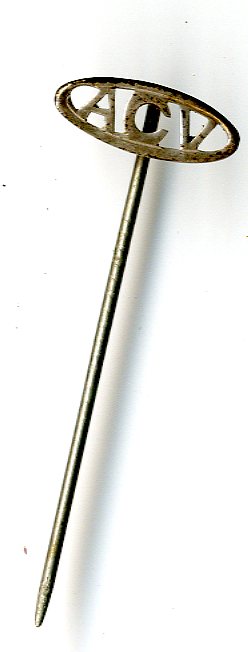 Belgium Confederation des Syndicats Chretiens de Belgique Confederation of Christian Trade Unions ( Flemish pin) badge (image/jpeg)