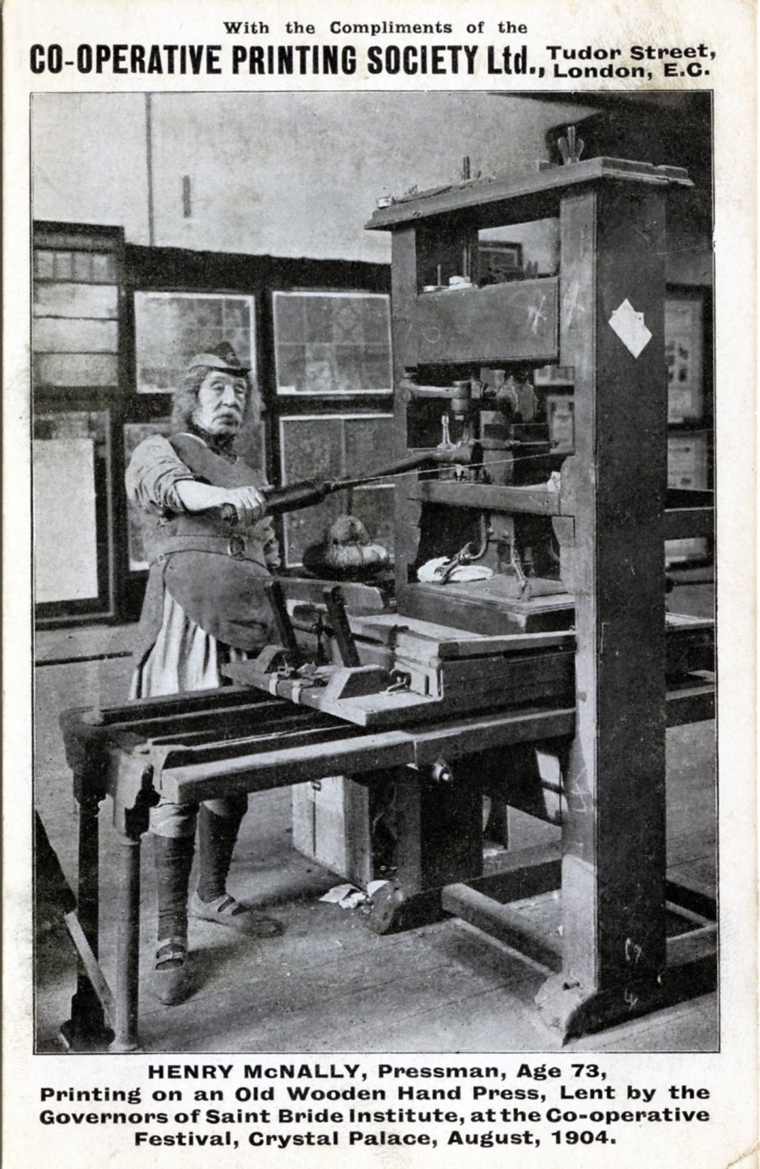 Co-operative Printing Society, postcard (image/jpeg)