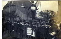 Demonstration about Tariff Reform for Building Trade, postcard (image/jpeg)
