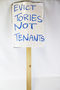 Evict Tories not Tenants placard (image/jpeg)