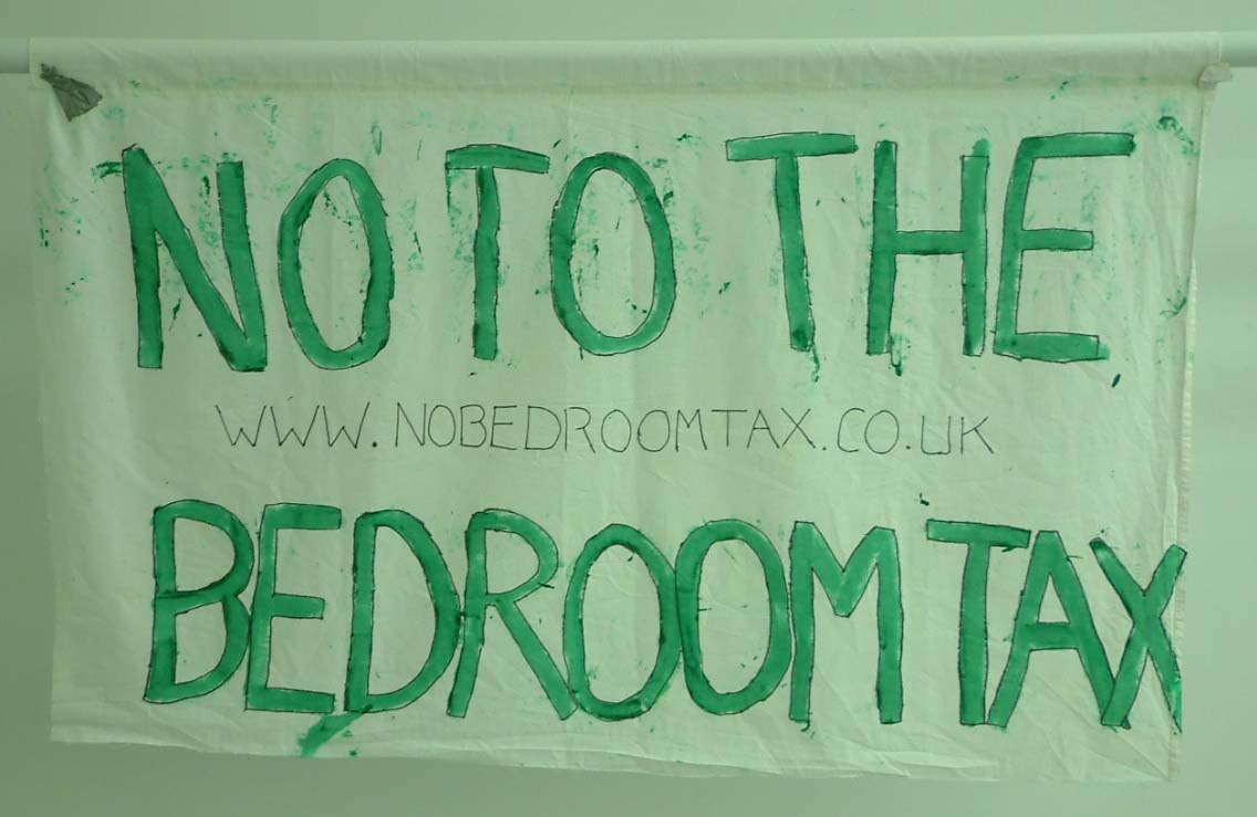 No to the bedroom tax banner face (image/jpeg)