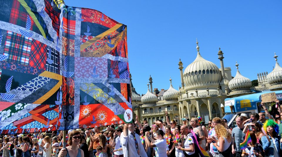 28 April - 1 July 2018, Protesting for Diversity @ People's History Museum. The New Union Flag at Pride, Brighton © Gil Mualem-Doron