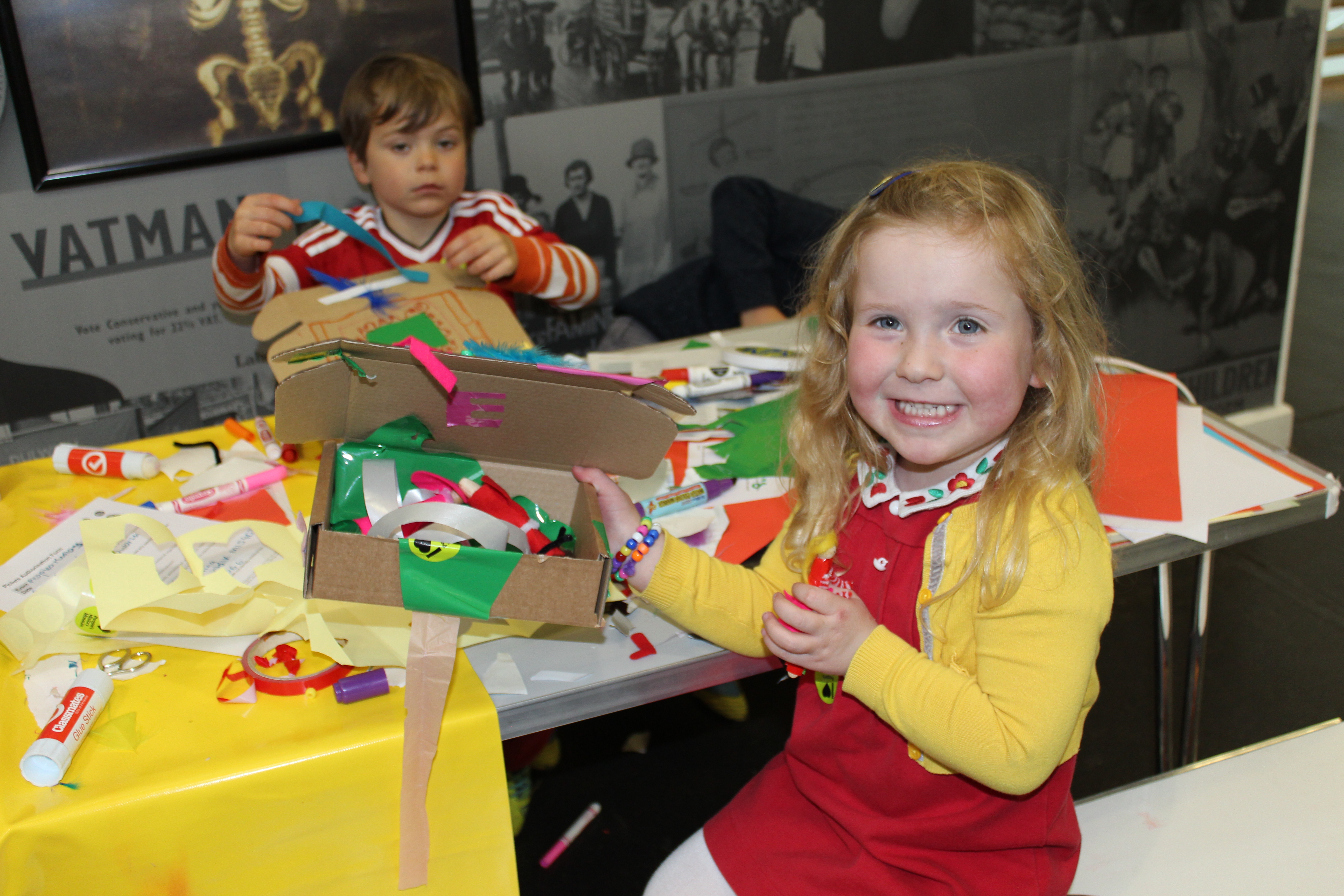 Image of Make Your Mark: creative workshops @ People's History Museum