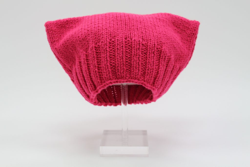 Pink pussy hat, 2017 © People's History Museum