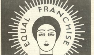 Image of 11 October 2018, Fawcett Society Centenary Celebration @ People's History Museum. Detail From The Labour Woman Journal front cover, April 1928