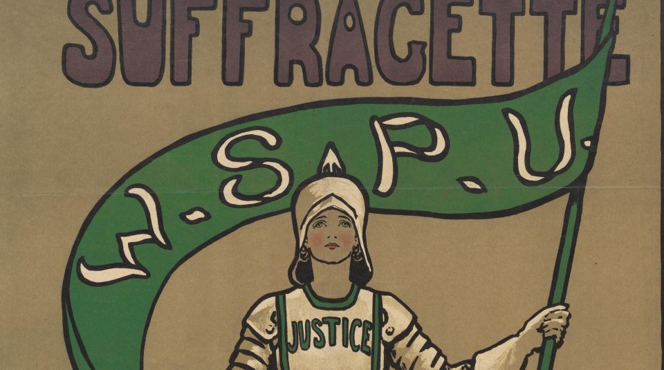 13 December 2018, Words and Deeds: Nursing, Poetry and the Women’s Movement @ People's History Museum. Poster for The Suffragette newspaper, 1912 © Royal College of Nursing Library & Archives