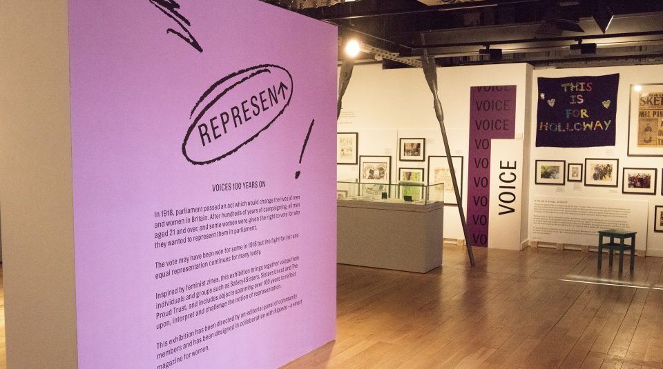 Image of 10 January 2019, Represent! Voices 100 Years On guided tour @ People's History Museum
