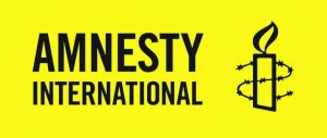 Amnesty International logo.