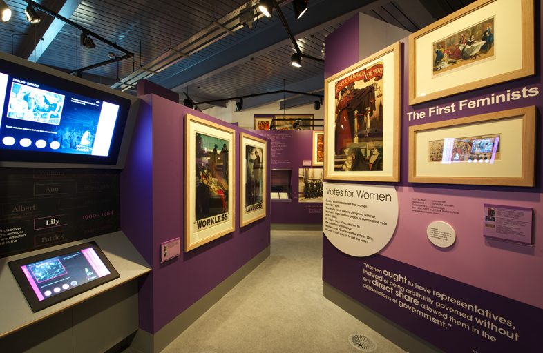 Image of International Women's Day guided tour at People's History Museum