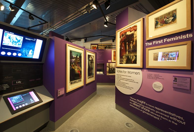 Image of International Women's Day guided tour at People's History Museum