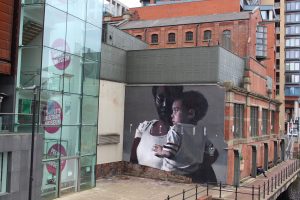 Axel Void, Peterloo. mural (2018) @ People's History Museum