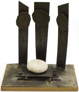 Maquette of a proposed Manchester Martyrs monument by the Liverpool sculptor, Arthur Dooley© WCML