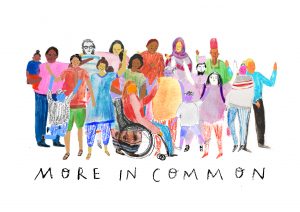More in Common project @ People's History Museum. Illustration by Danielle Rhoda