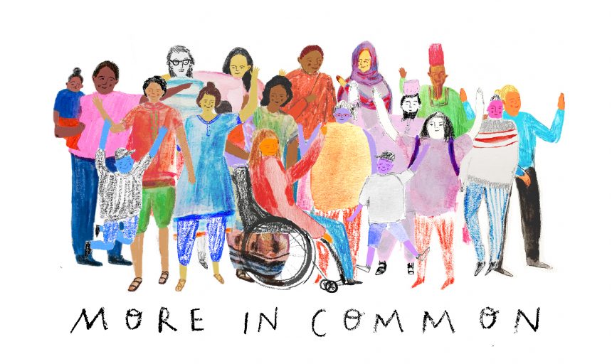 More in Common project at People's History Museum. Illustration by Danielle Rhoda