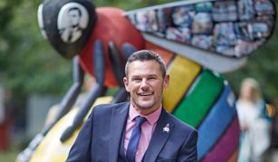 Image of 8 February 2020, From RAF to Mr Gay UK to Lord Mayor of Manchester to LGBT Advisor to the Mayor of Greater Manchester, part of OUTing the Past Festival @ People's History Museum © Carl Austin-Behan