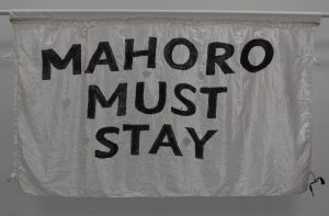 Mahoro Must Stay banner, 2007 © People's History Museum