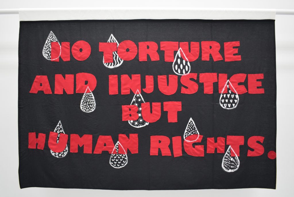 Image of Revive Women’s Group banner, 2019 © People's History Museum
