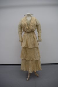 Mrs Sutcliffe's wedding dress