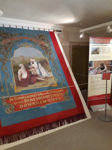 Downham Benevolent Society banner