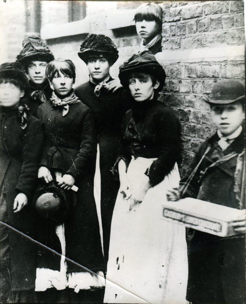 Image of Matchmakers of the Bryant & May factory, around 1888 courtesy of Peoples History Museum