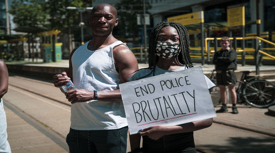 Black Lives Matter protest, Manchester, 31 May 2020, from People's History Museum's contemporary collection © Jake Hardy
