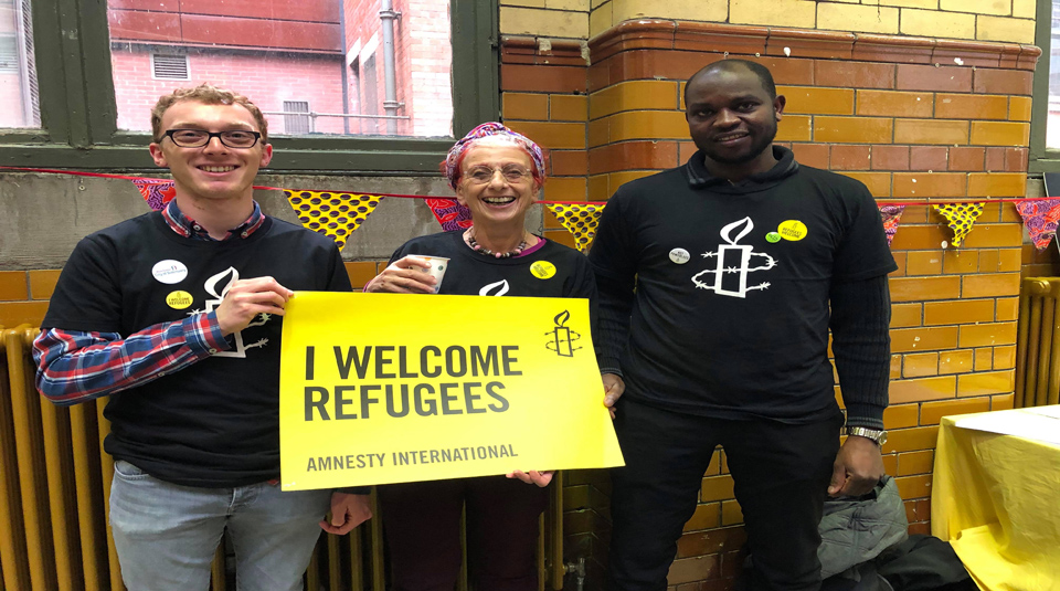 10 December 2020, Meet the activists, Radical Late online with People's History Museum. Photo © Manchester Amnesty