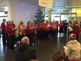 Image of Thurs 9 December 2021, Christmas Choir Performance from the Manchester Civil Service Choir at People's History Museum