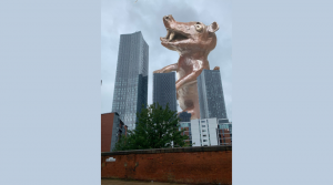 Bronze weasel at 3 towers digital photography by Dominic Bennett, 2020