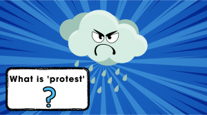 What is 'protest'? image