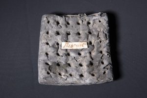 Paris Commune biscuit, 1871. Image courtesy of People's History Museum