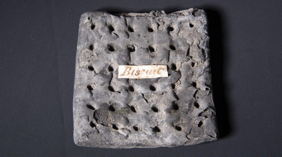 Image of Paris Commune biscuit, 1871. Image courtesy of People's History Museum