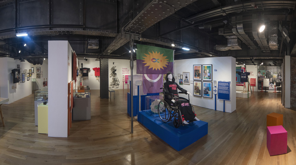 Image of Nothing About Us Without Us exhibition at People's History Museum.