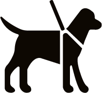 Assistance dogs welcome symbol